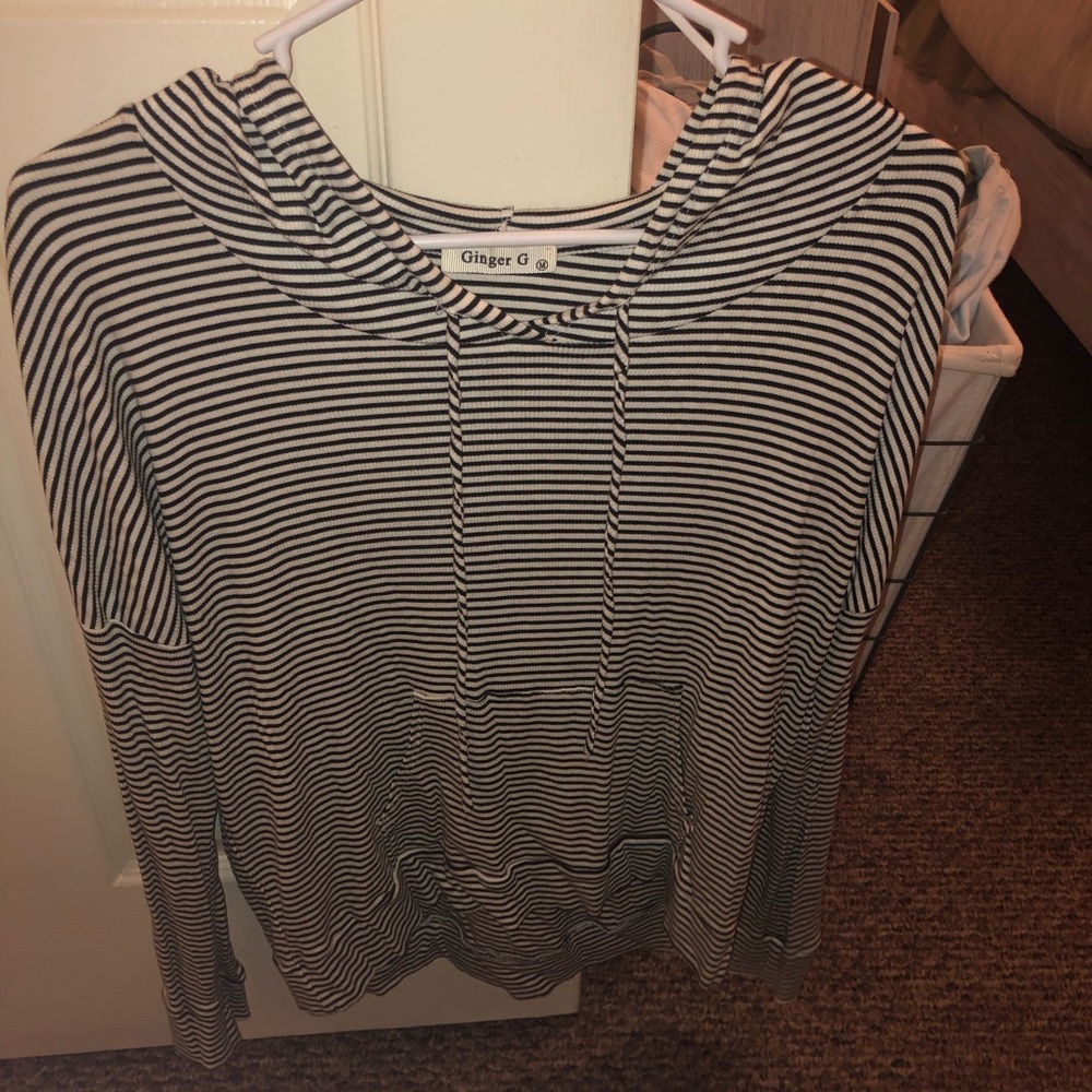 Striped medium hoodie